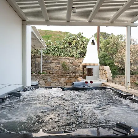 Mon Rêve With Private Jacuzzi 5-minute Walk - Ornos Mykonos Town